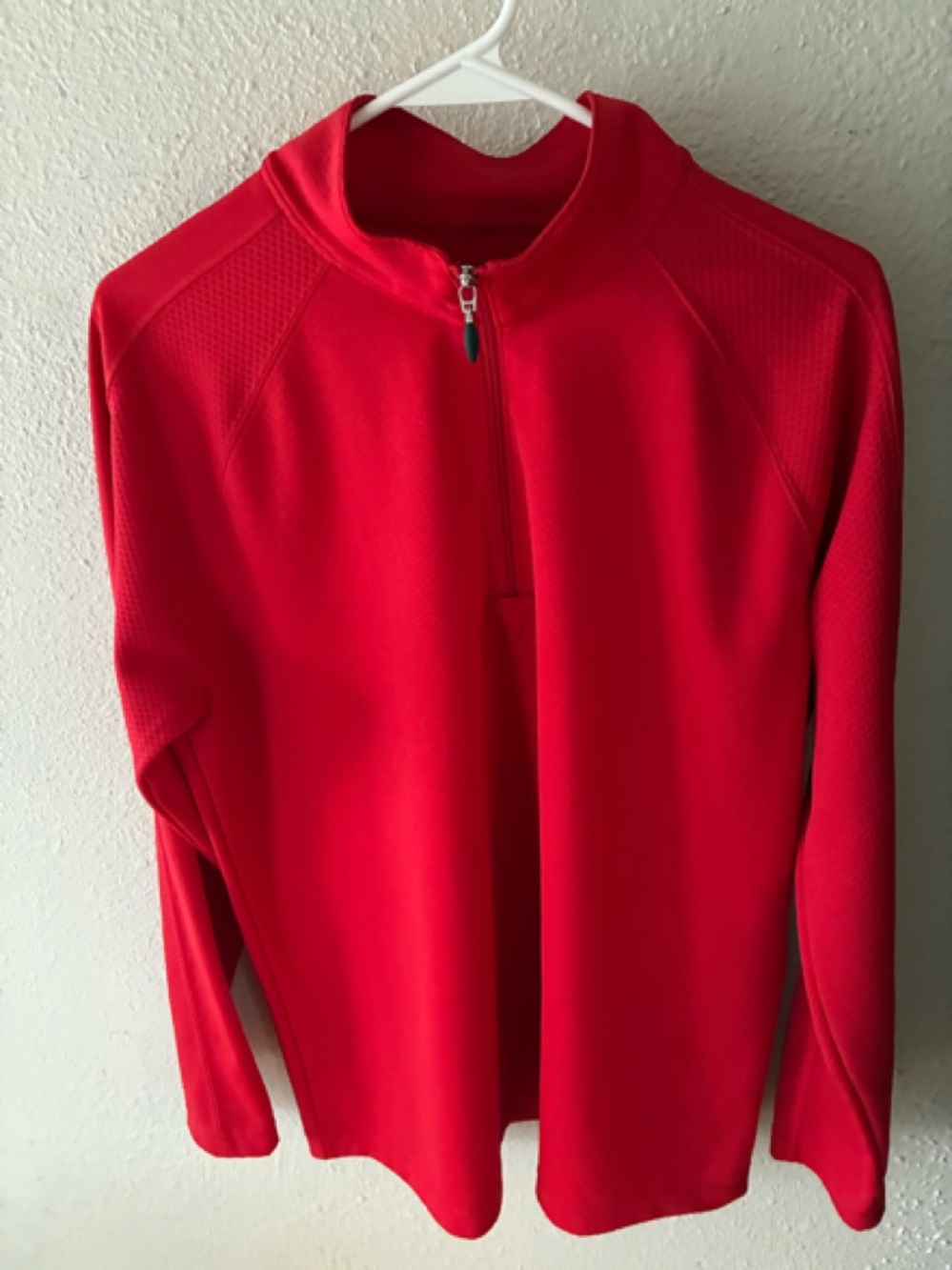 Lands’ End Quarter Zip Knit Pullover